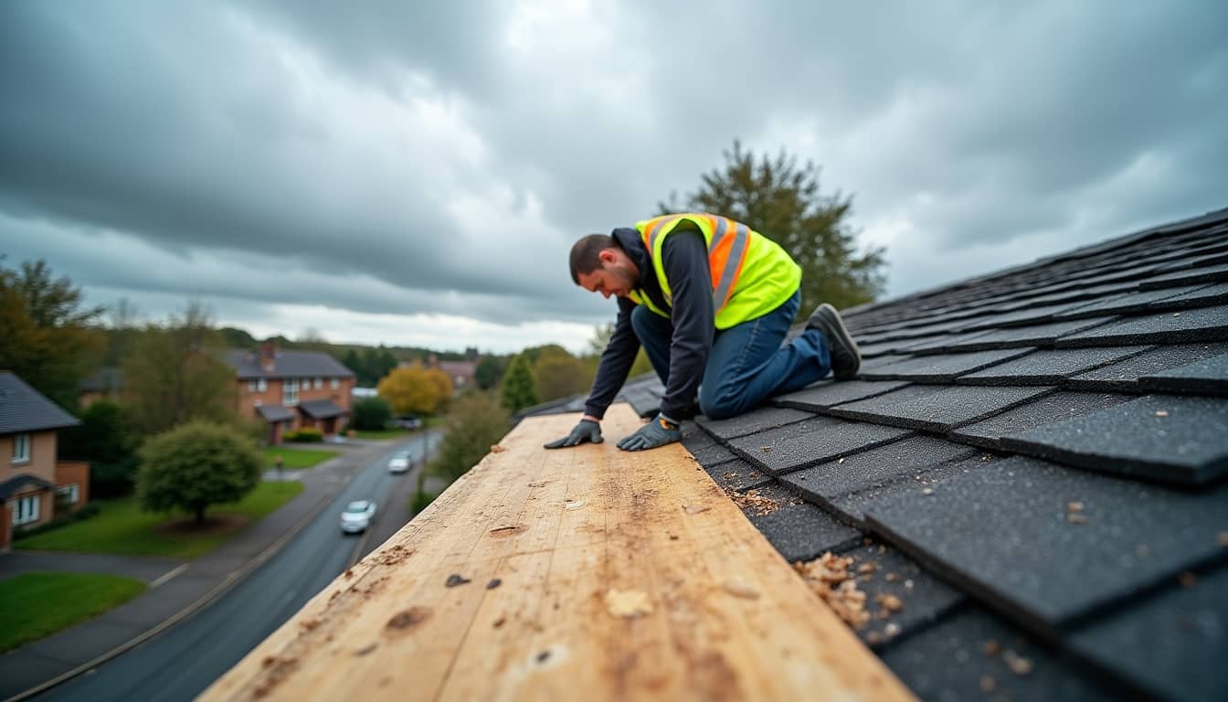 Storm and Hail Damage Roof Repair